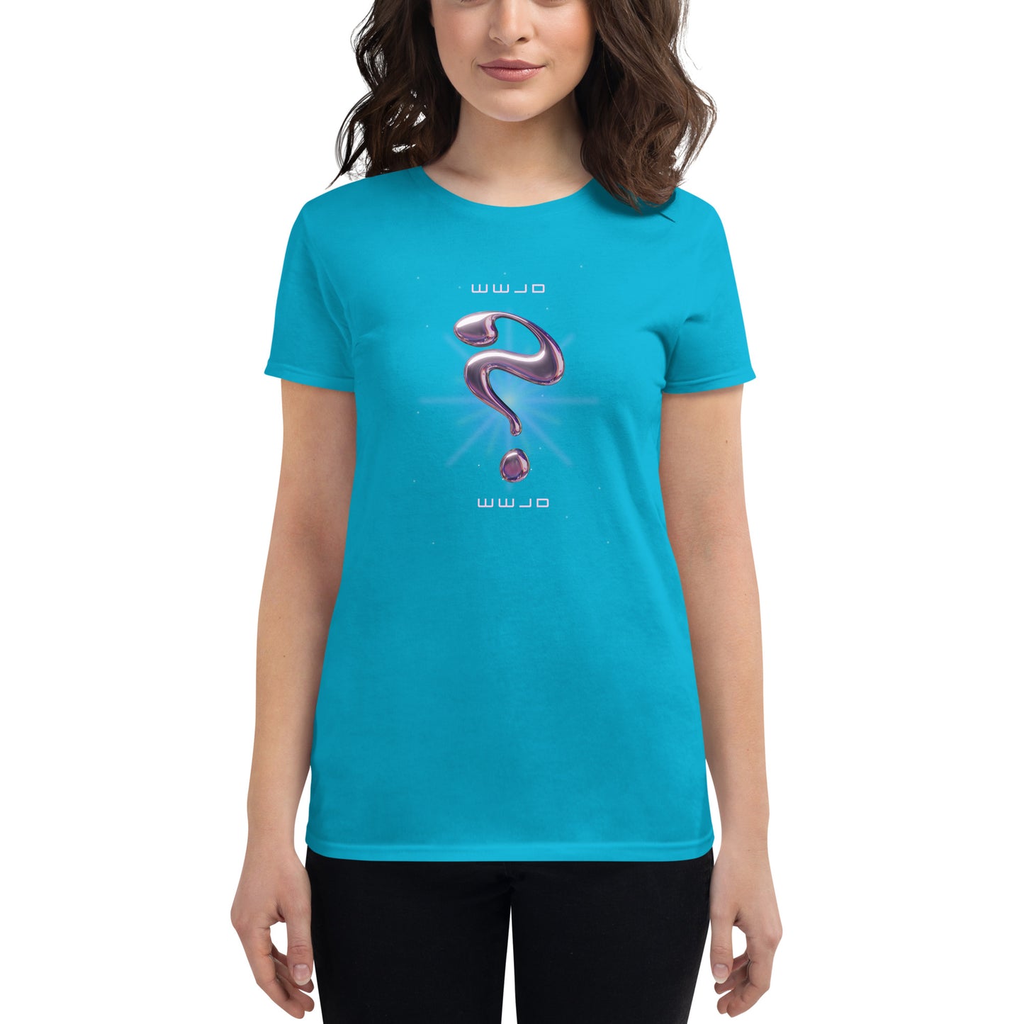 NEW WWJD - Women's short sleeve t-shirt