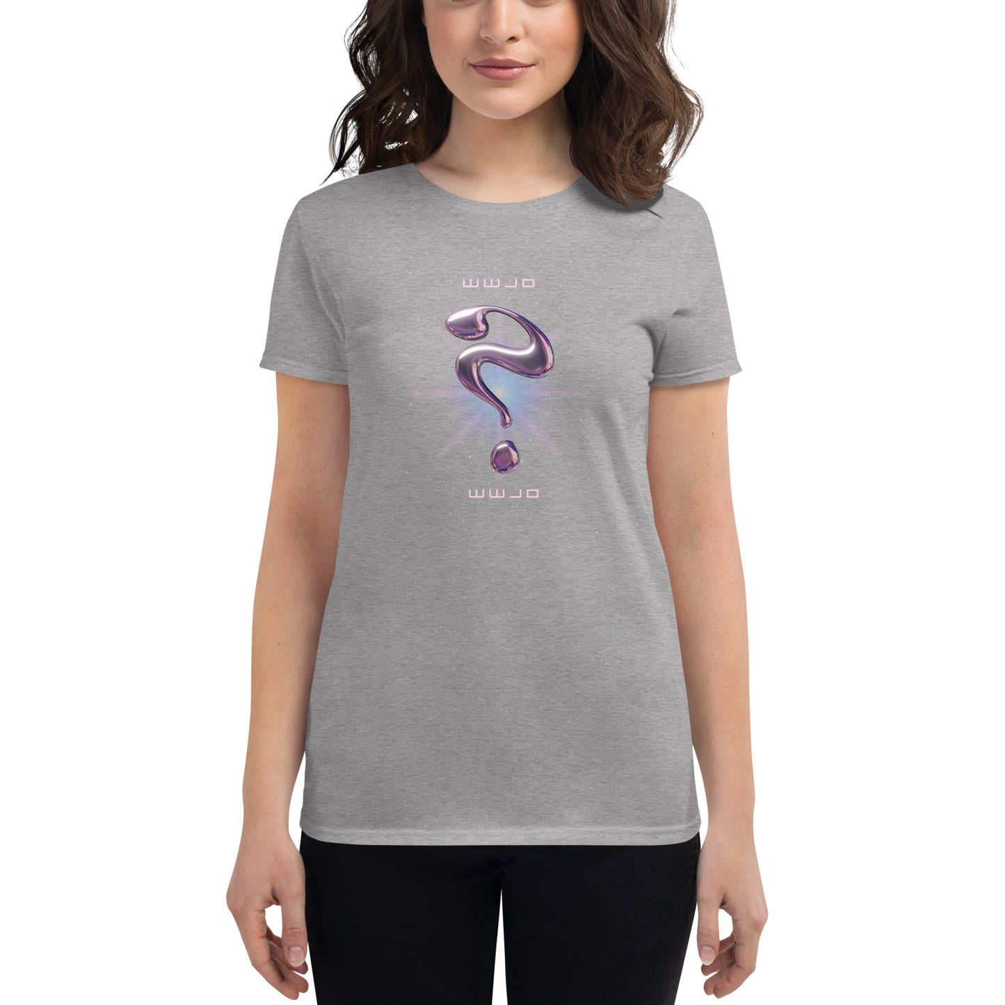NEW WWJD - Women's short sleeve t-shirt