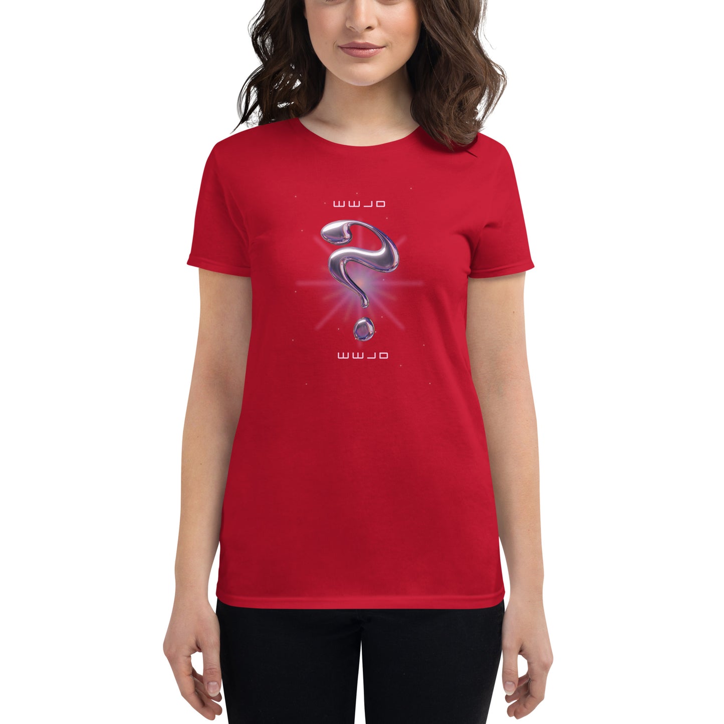 NEW WWJD - Women's short sleeve t-shirt