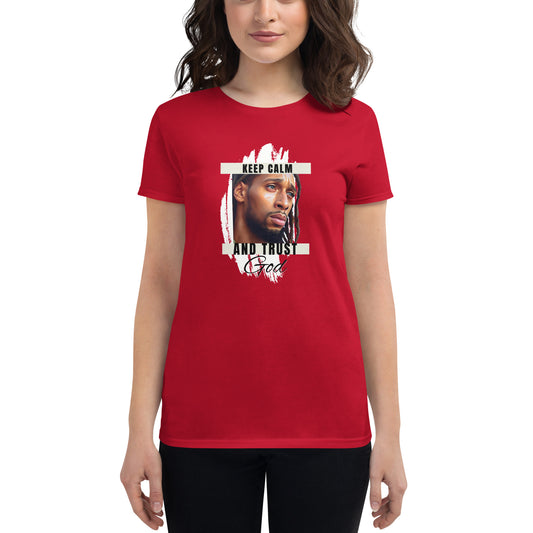 Women's short sleeve Black Jesus t-shirt