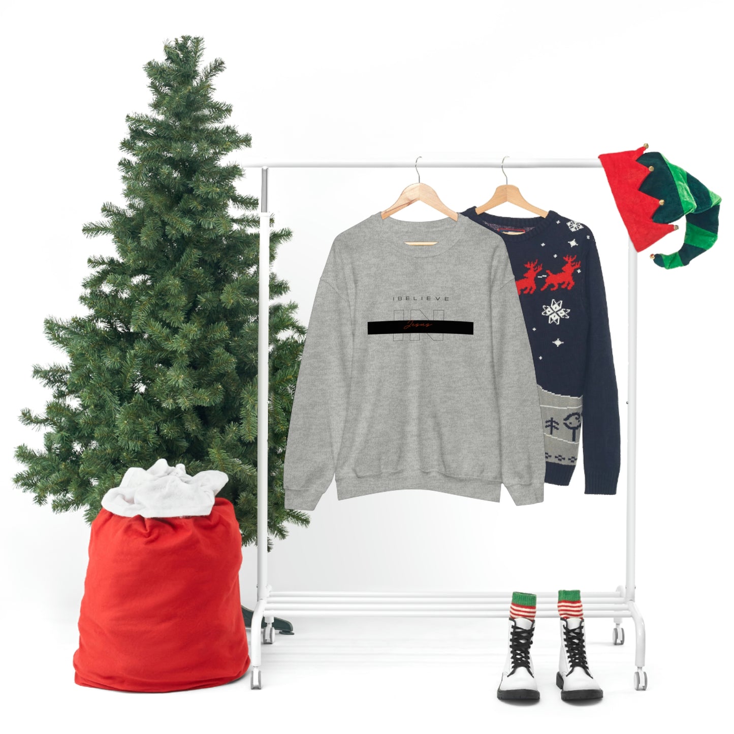 I Believe Unisex Heavy Blend™ Crewneck Sweatshirt