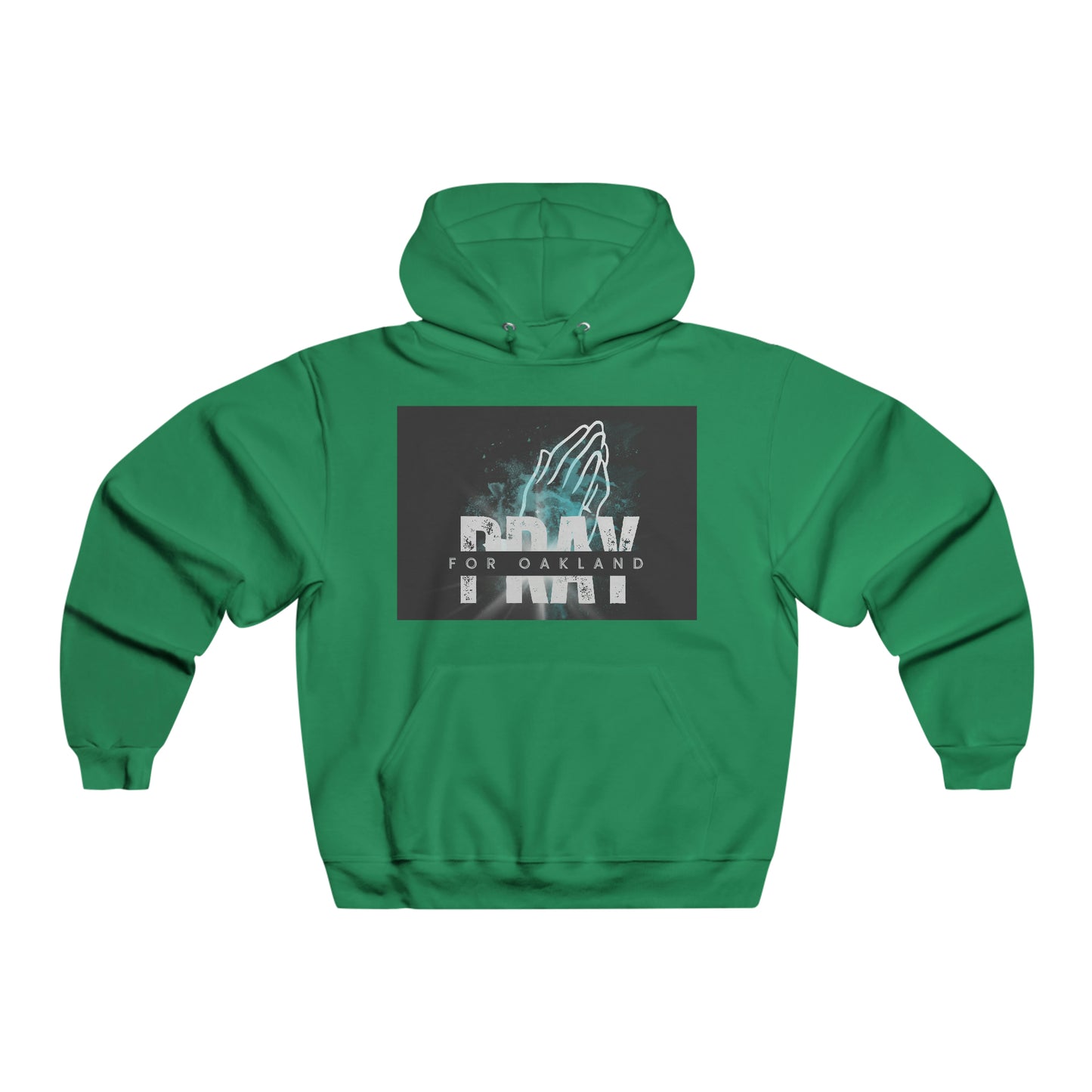 Pray for Oakland Men's NUBLEND® Hooded Sweatshirt