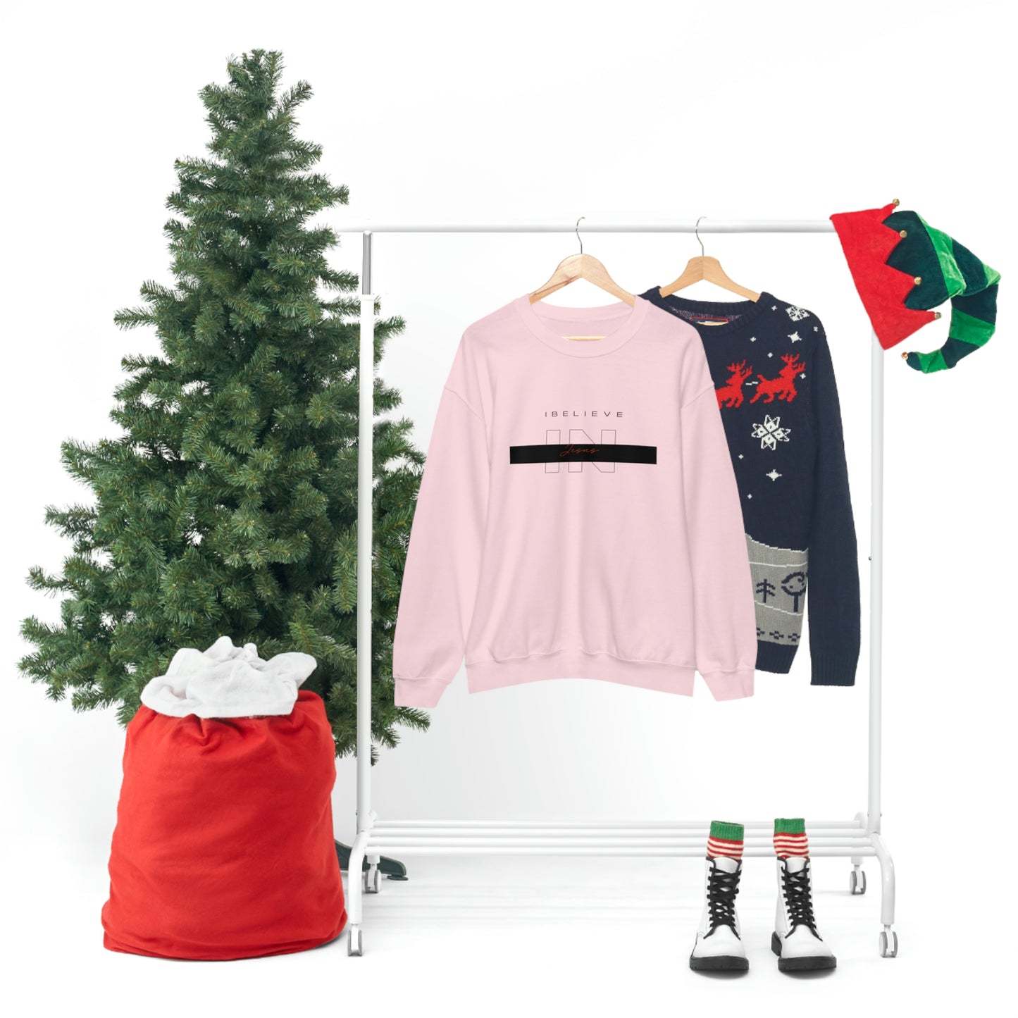 I Believe Unisex Heavy Blend™ Crewneck Sweatshirt