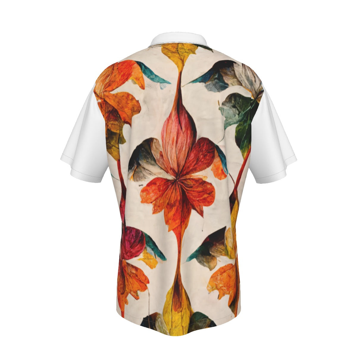 Men's Hawaiian Floral Print Shirt