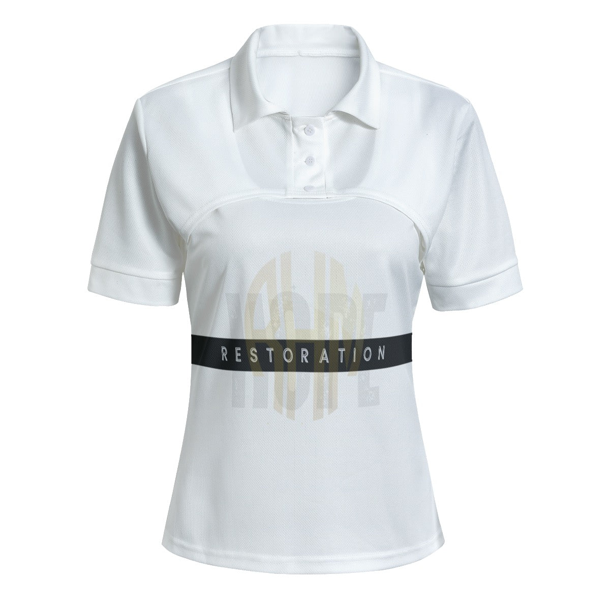 RHM Women's Casual Two-piece POLO Shirt