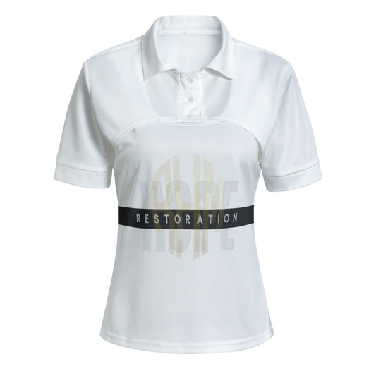 RHM Women's Casual Two-piece POLO Shirt