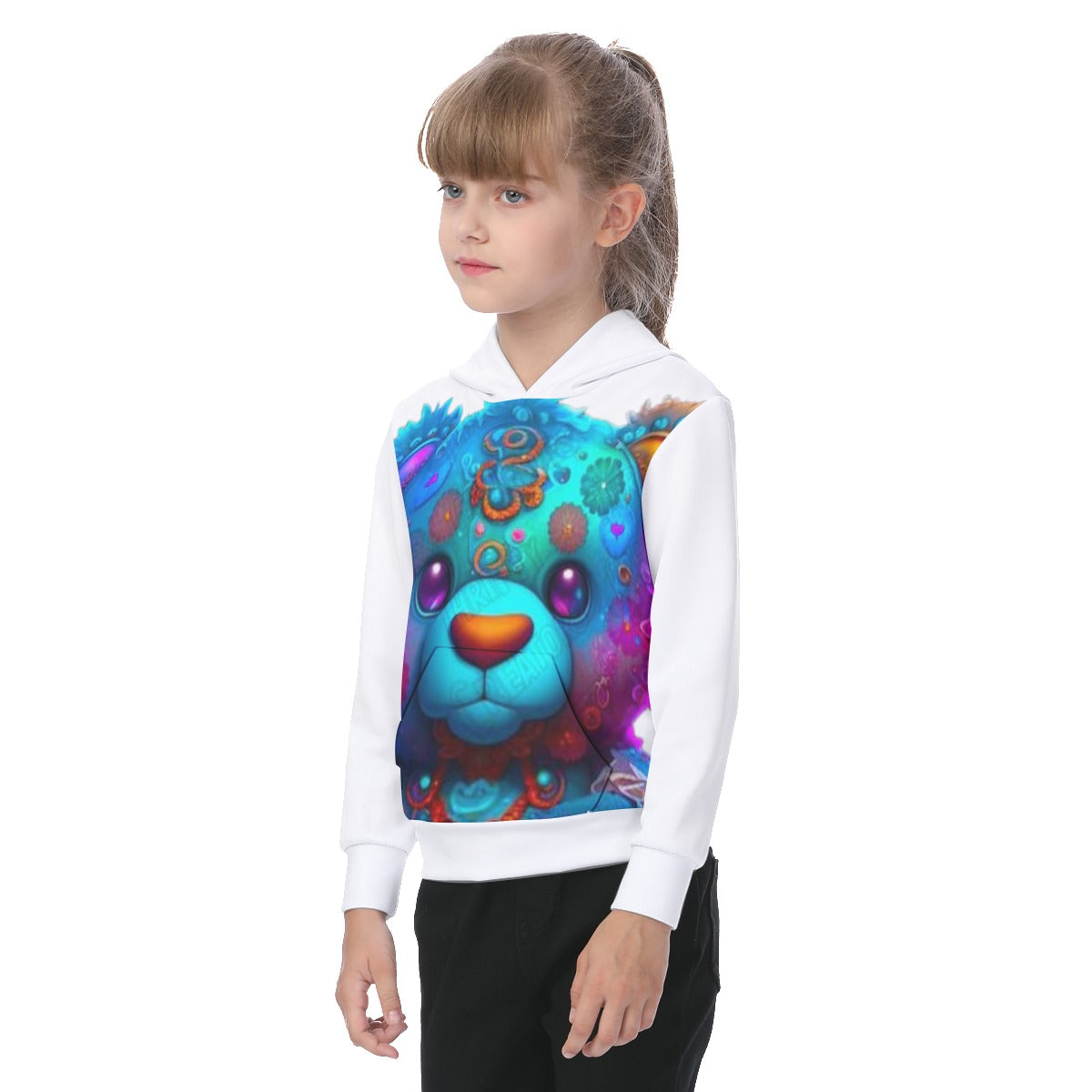 Oversized Bear Kid's Hoodie