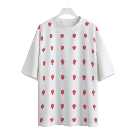 Strawberry Unisex Drop-shoulder T-shirt