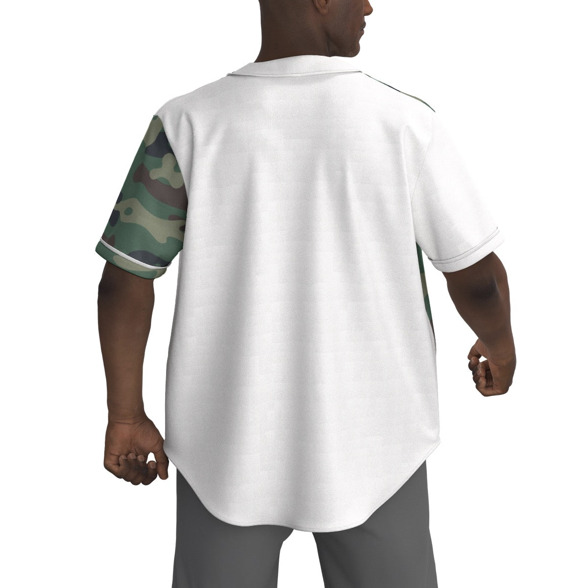 Camo WWJD Men's Short Sleeve Jersey