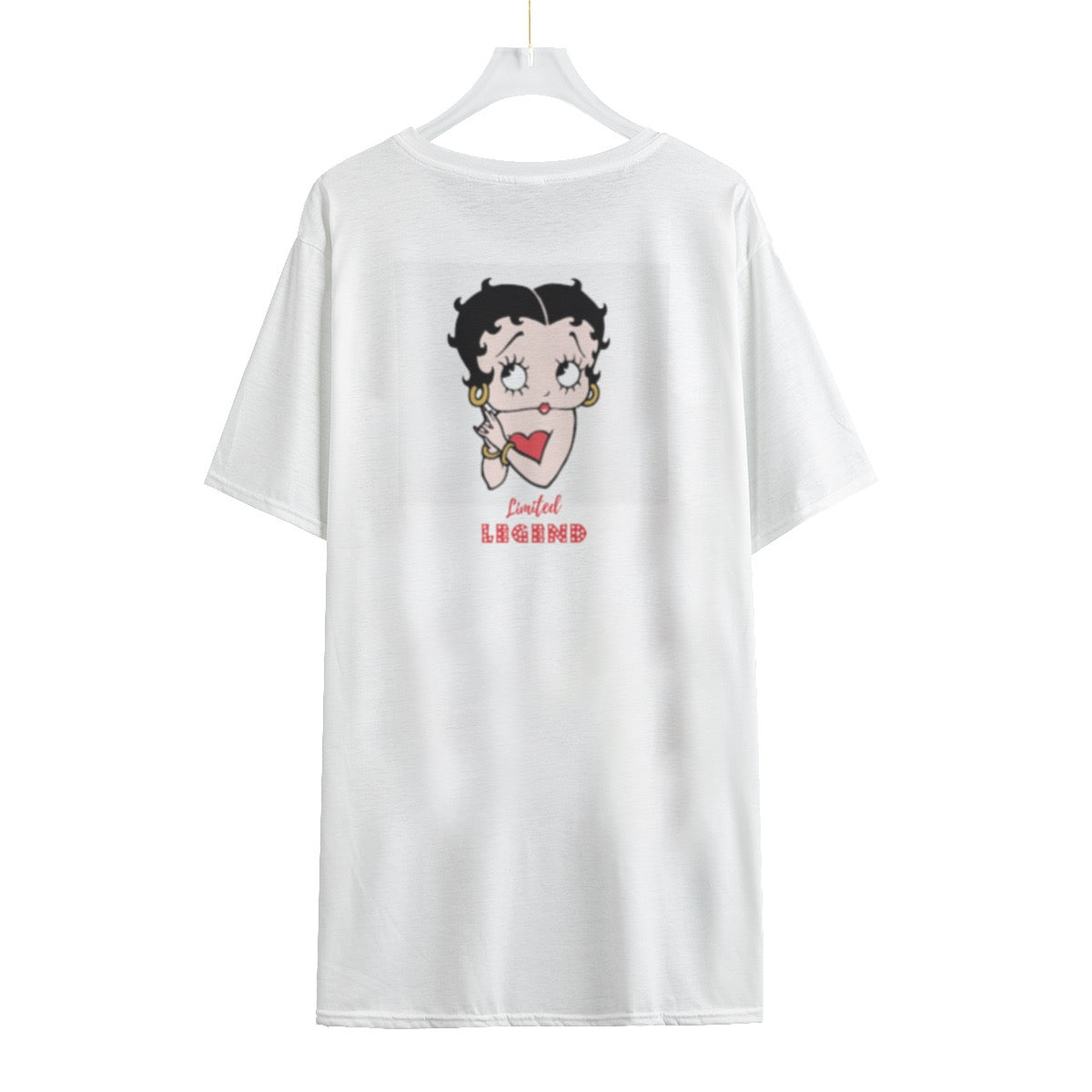 Betty Boop O-Neck Tee