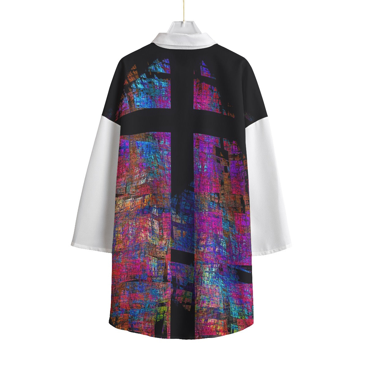 Women's Chiffon Shirt With Elbow Sleeve