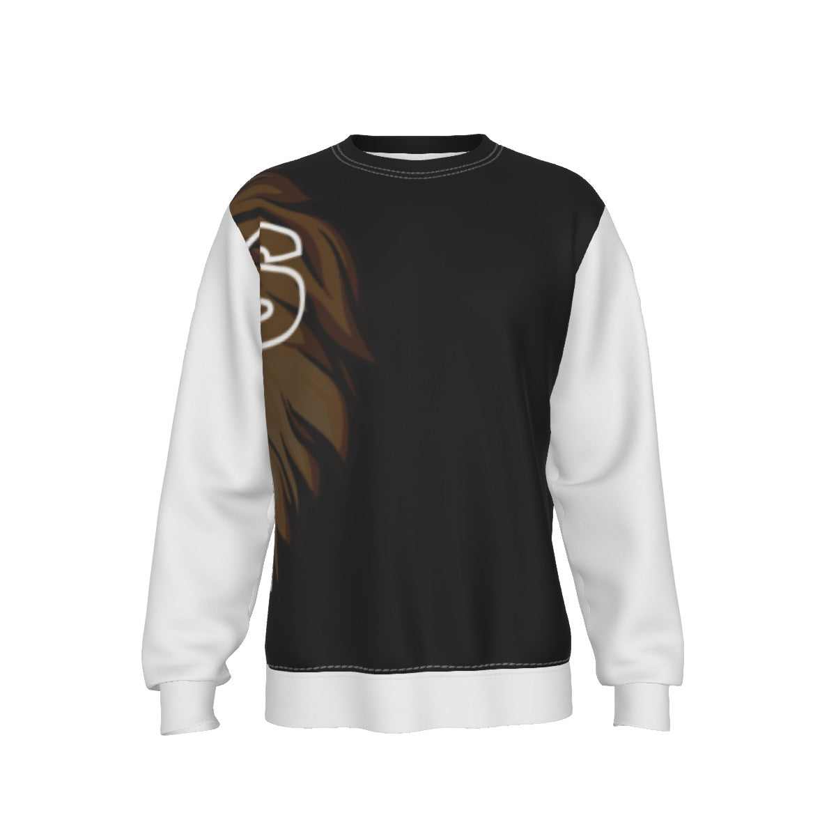 Men's Jesus King  Heavy Fleece Sweatshirt