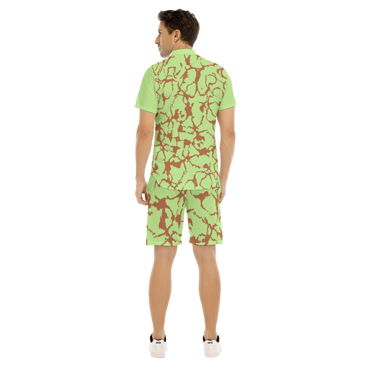 Men's Short Sleeve Bright Shirt Set