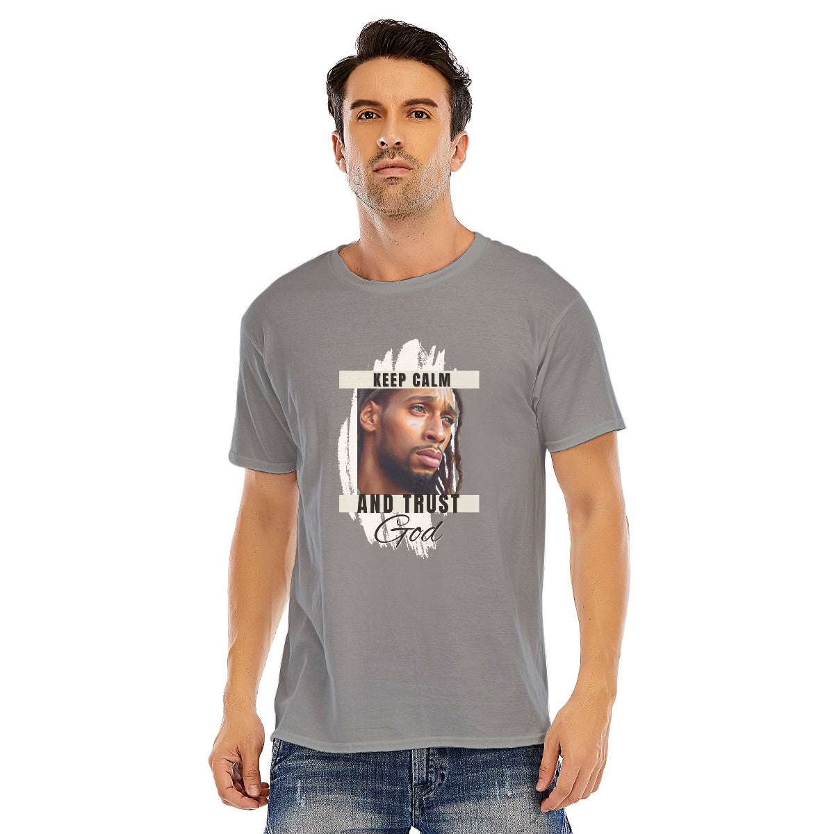 Unisex Black Jesus Short Sleeve T-shirt |