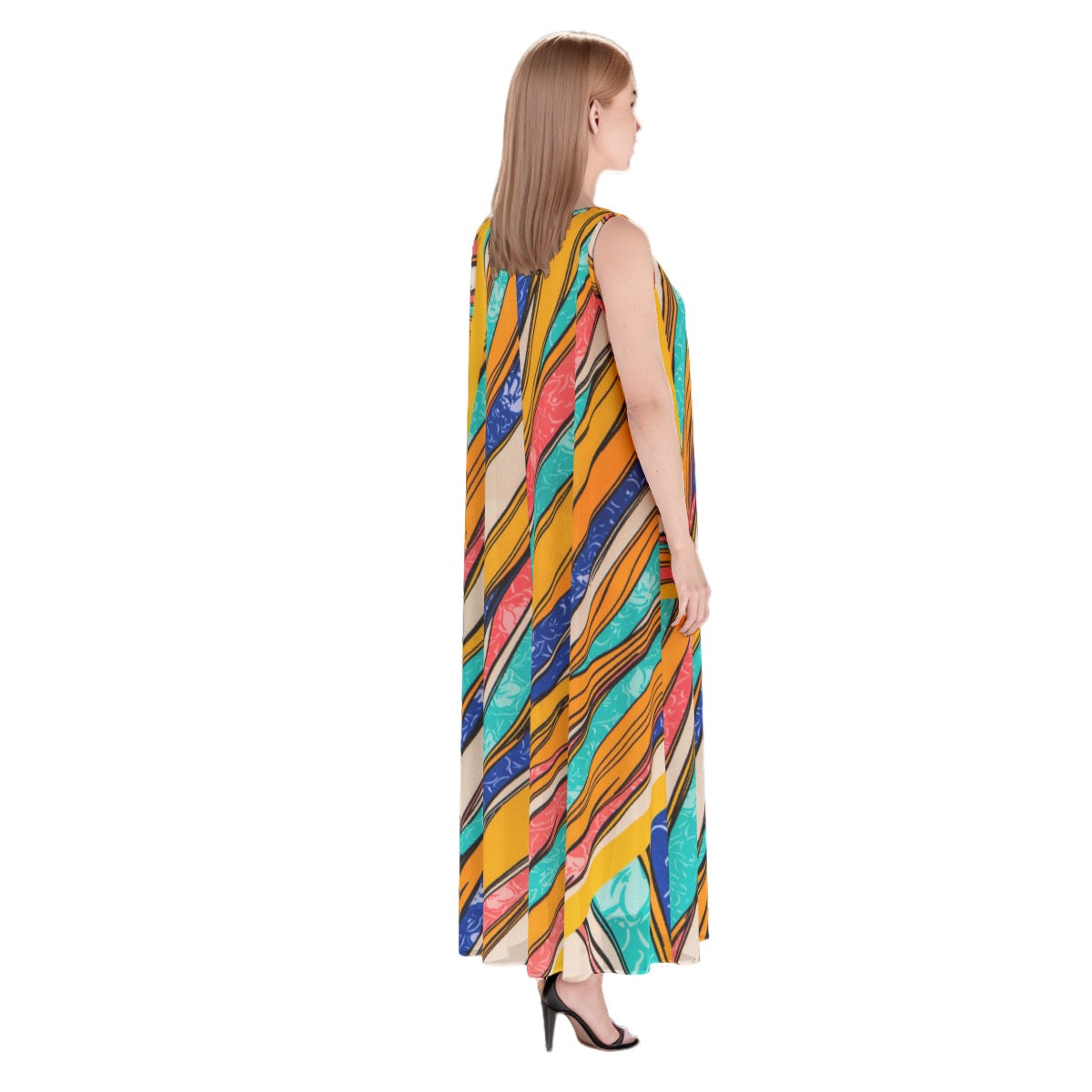 Colorful Women's Dress | 115GMS Rayon