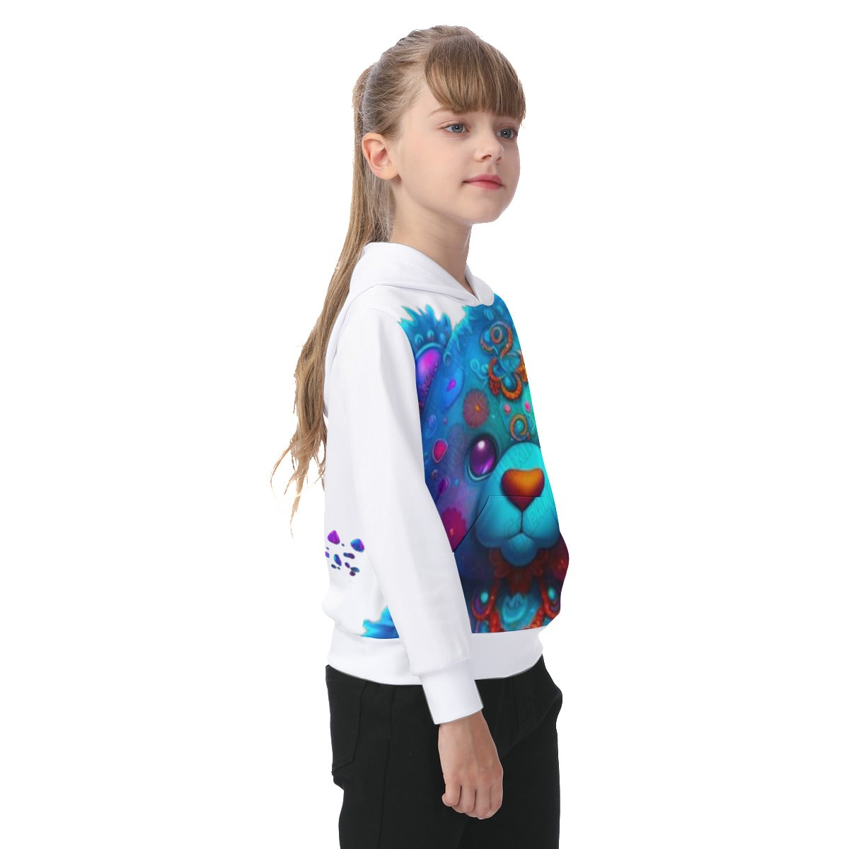 Oversized Bear Kid's Hoodie