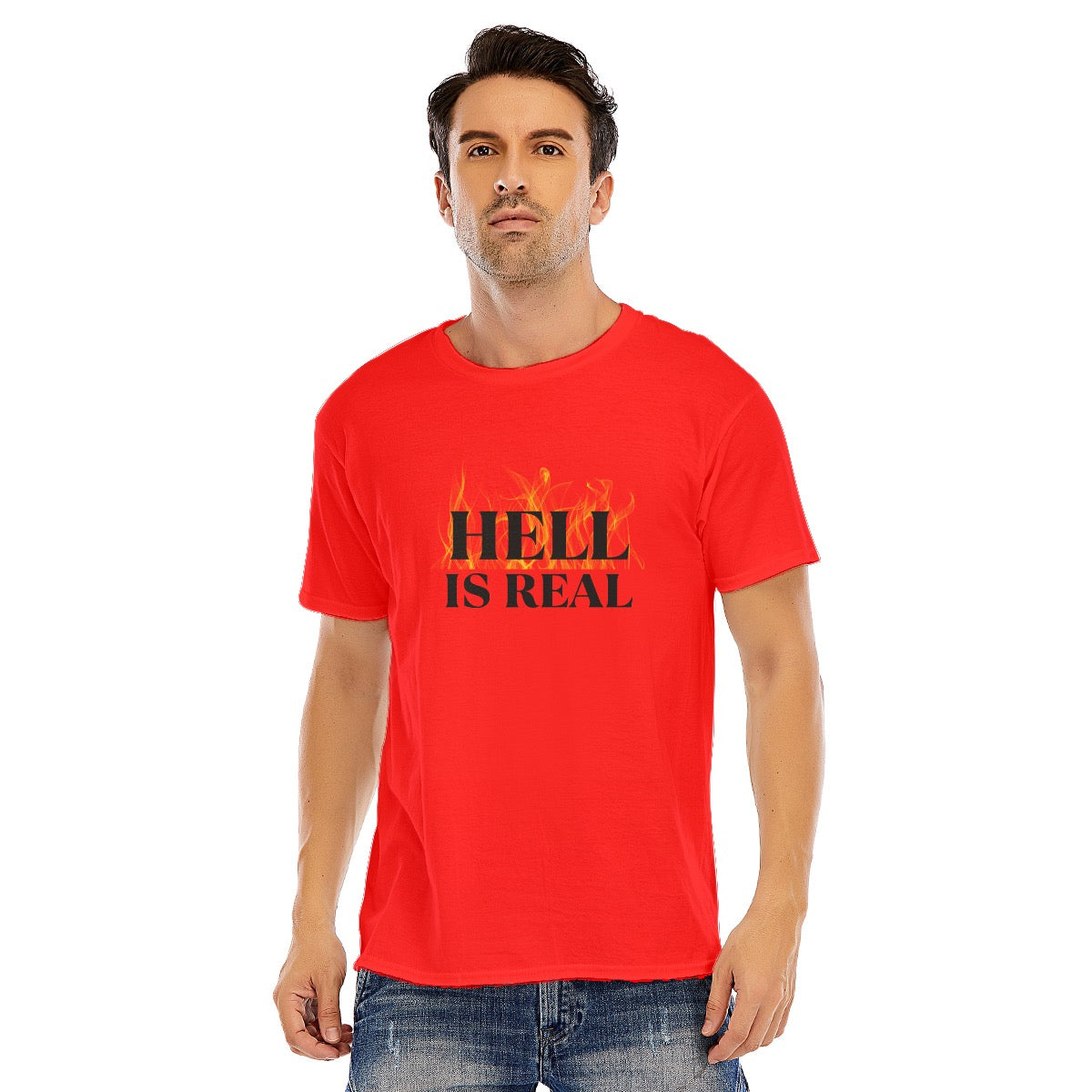 Hell is Real Short Sleeve Unisex Tee