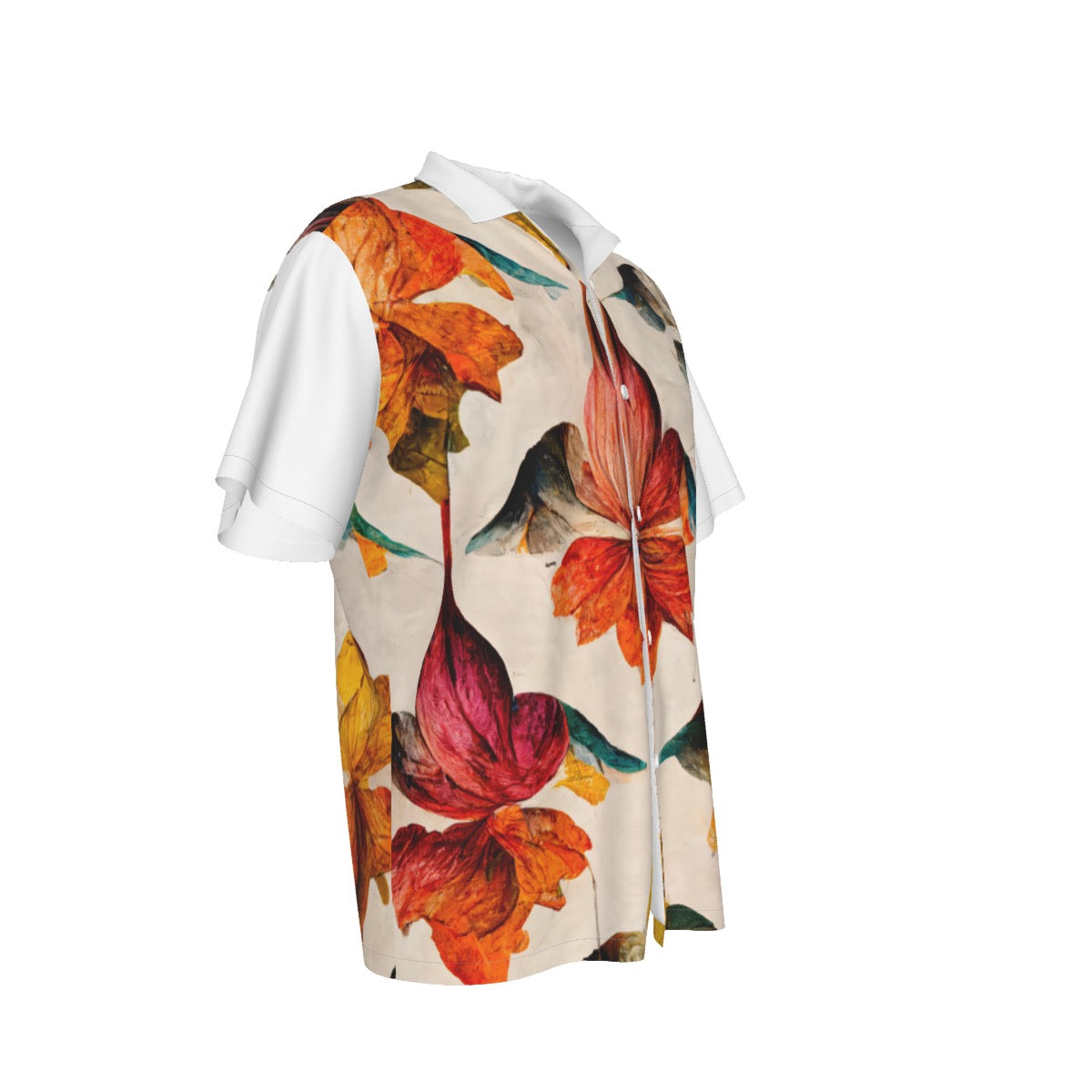Men's Hawaiian Floral Print Shirt