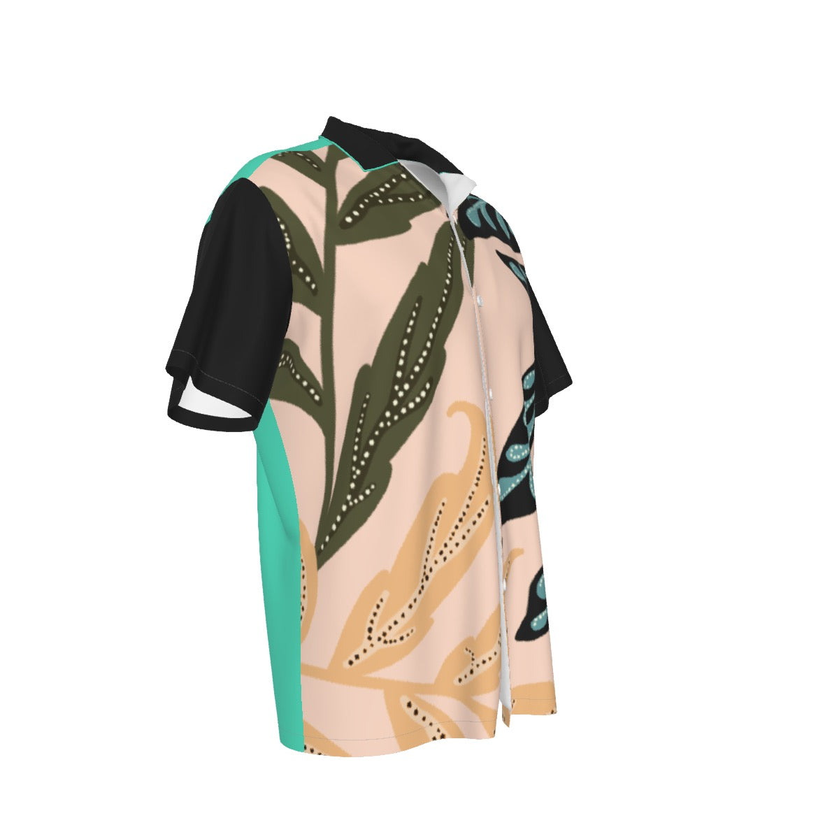 Men's Hawaiian Graphic Button Up