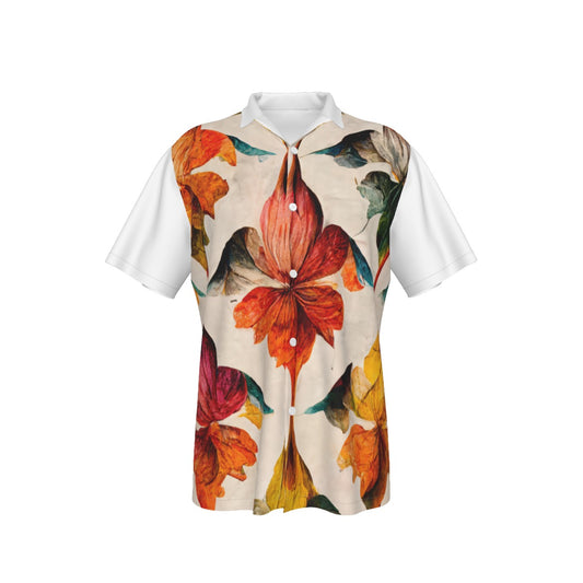 Men's Hawaiian Floral Print Shirt