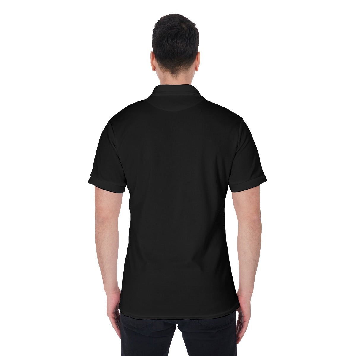 Men's Multi Color Stripe Polo Shirt