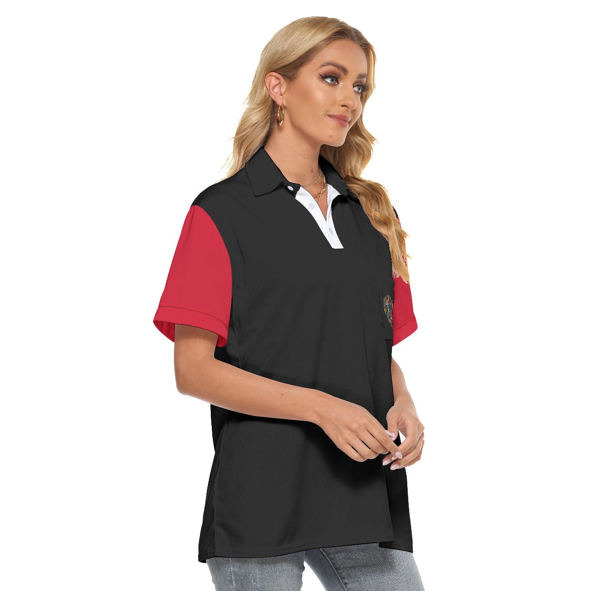 Women's Love Polo T-Shirt