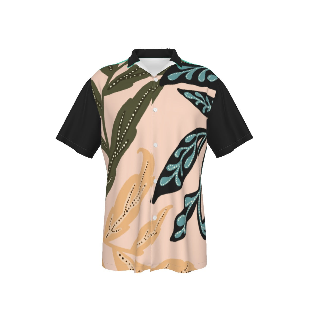 Men's Hawaiian Graphic Button Up