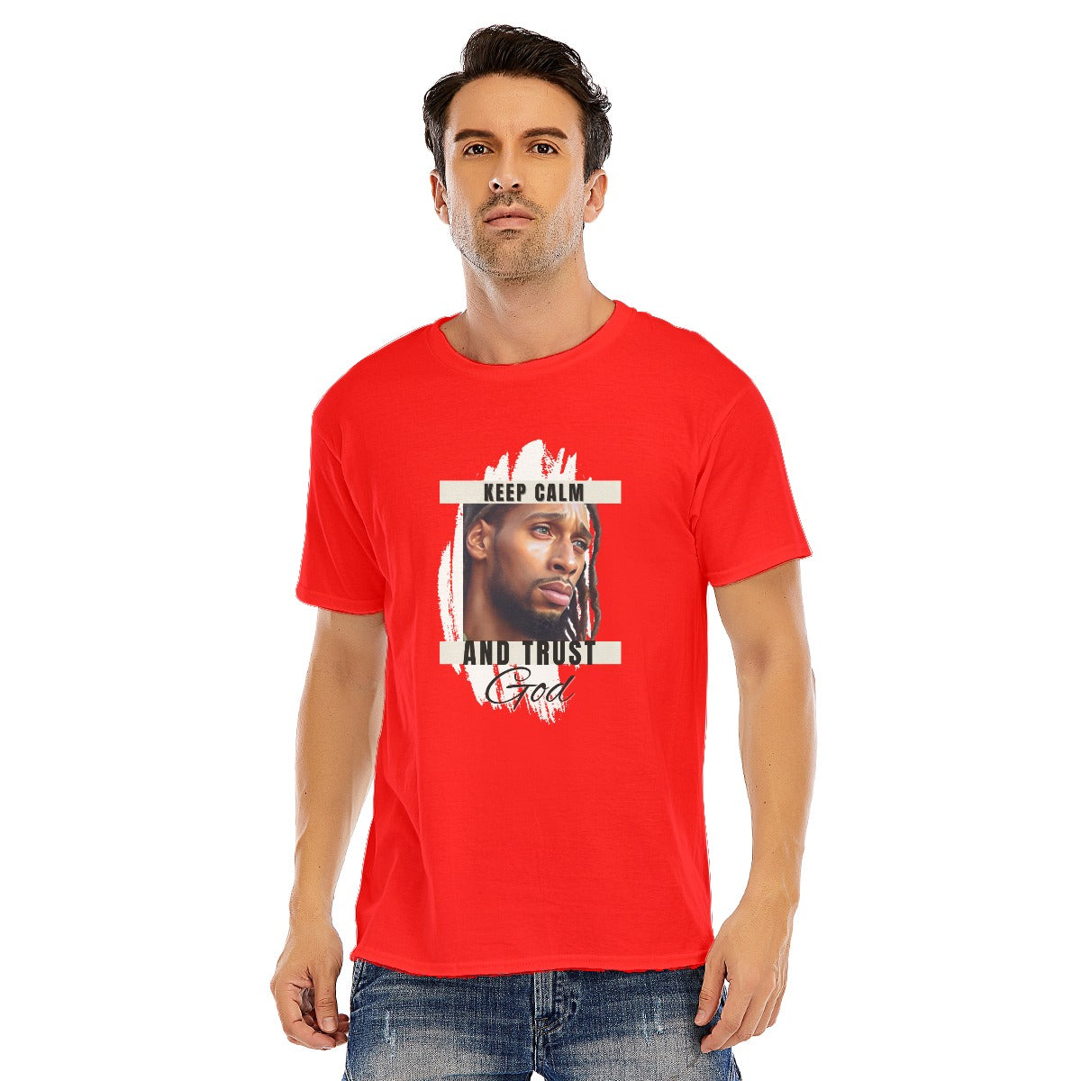 Unisex Black Jesus Short Sleeve T-shirt |