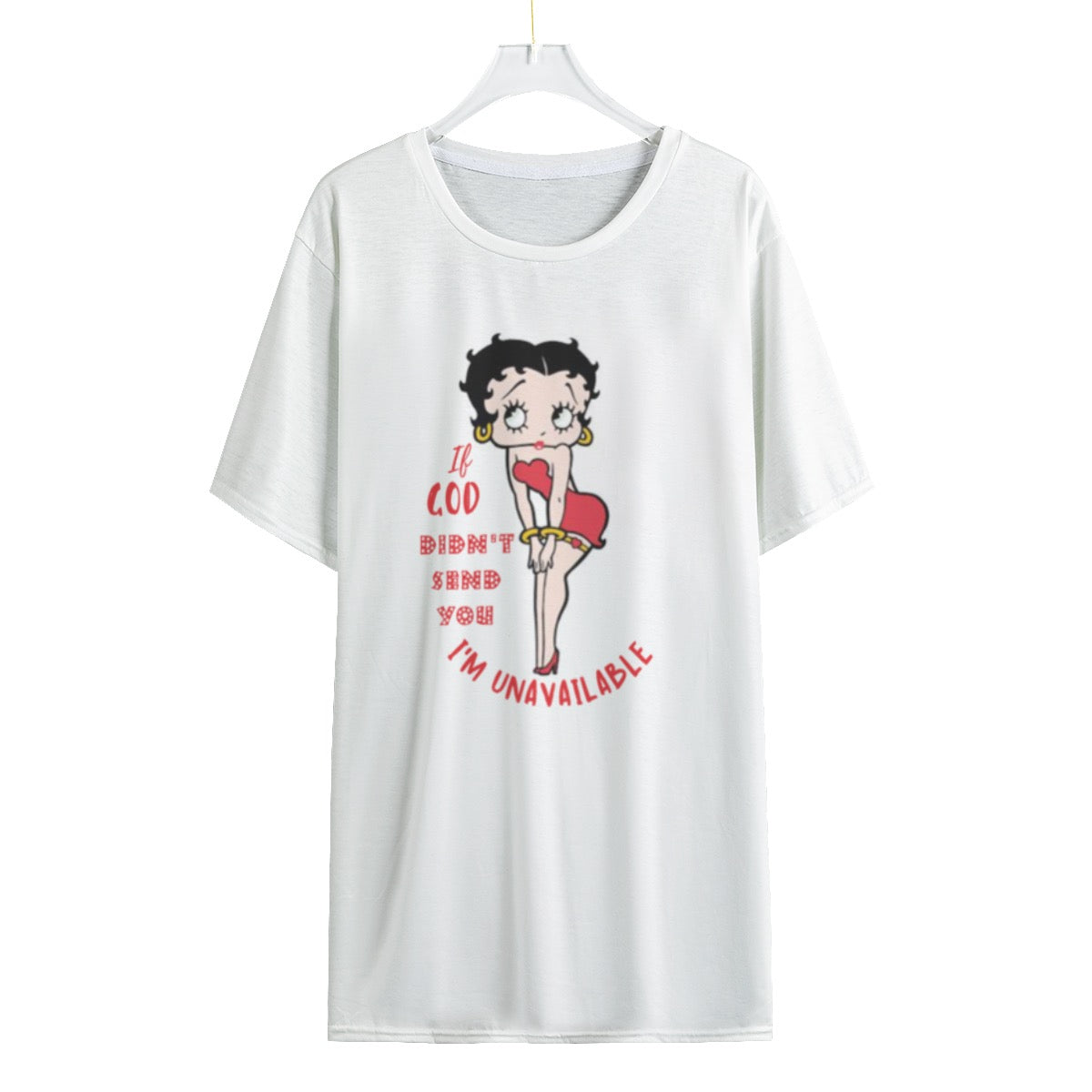 Betty Boop O-Neck Tee