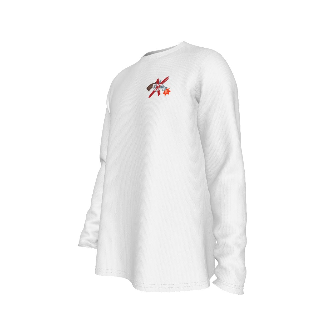 BoyCott Violence - Men's Long Sleeve T-Shirt
