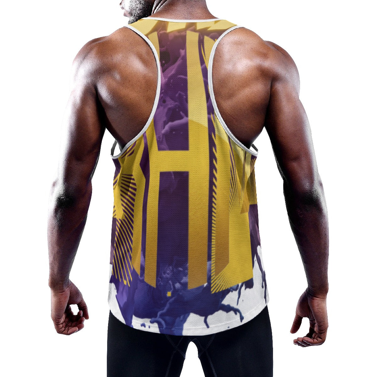 Men's Slim Y-Back RHM Muscle Tank Top