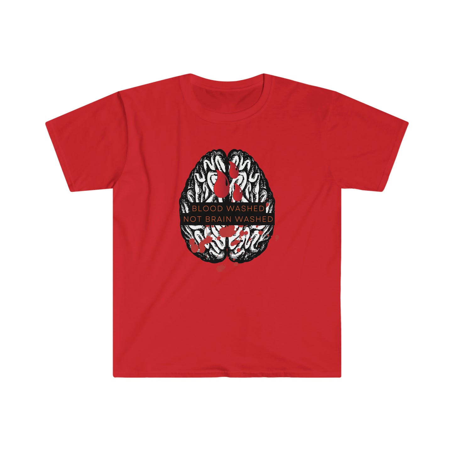 BloodWashed Jesus Tee (Unisex Softstyle )