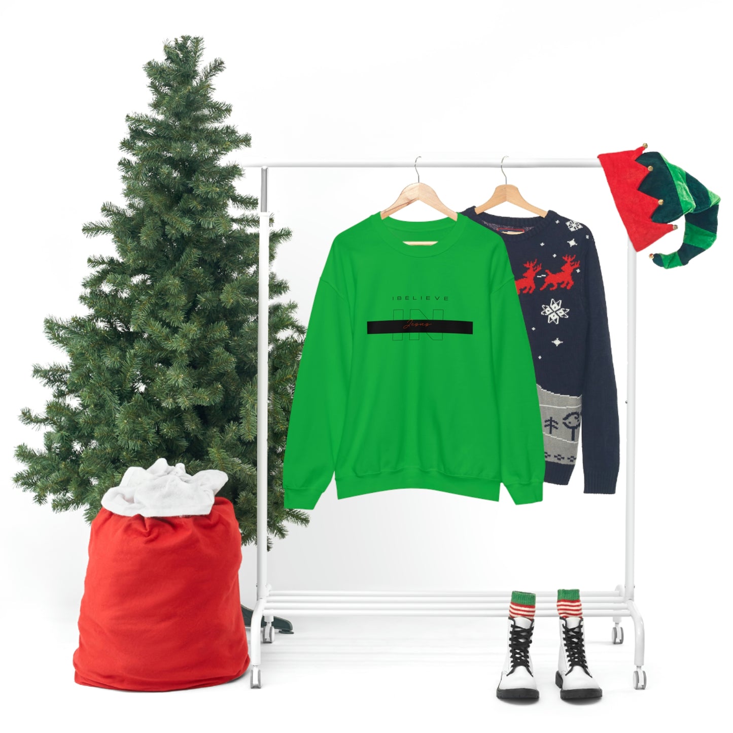 I Believe Unisex Heavy Blend™ Crewneck Sweatshirt