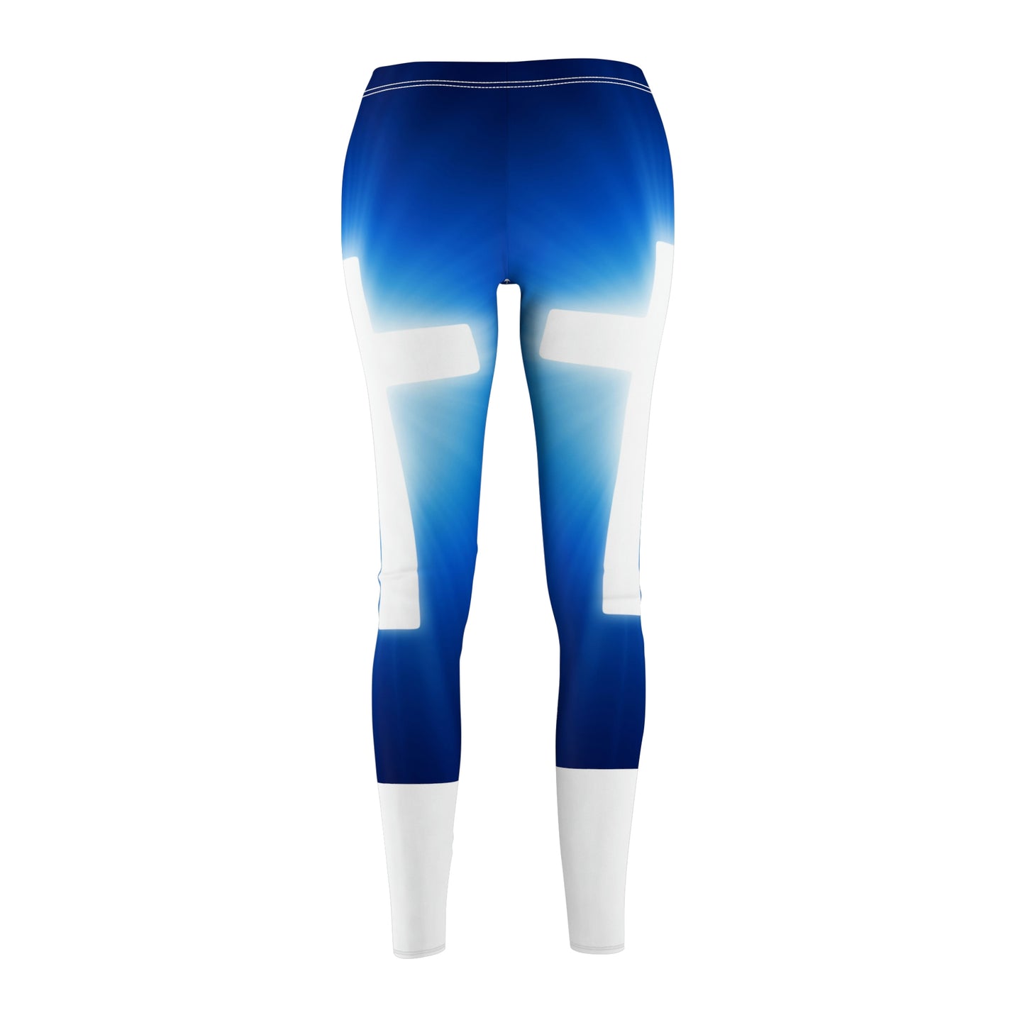 Women's Cross Cut & Sew Casual Leggings (AOP)
