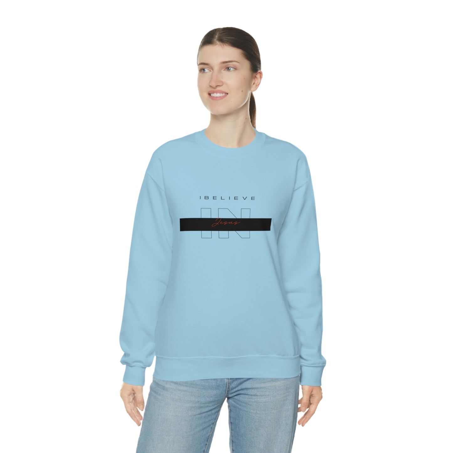I Believe Unisex Heavy Blend™ Crewneck Sweatshirt