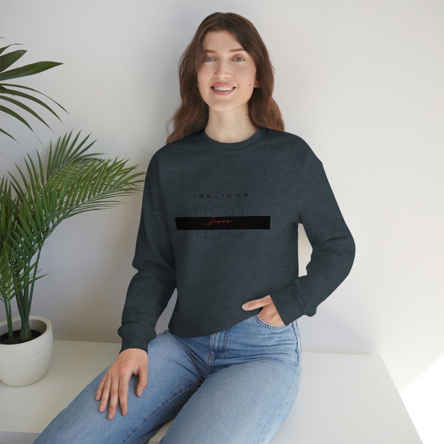 I Believe Unisex Heavy Blend™ Crewneck Sweatshirt