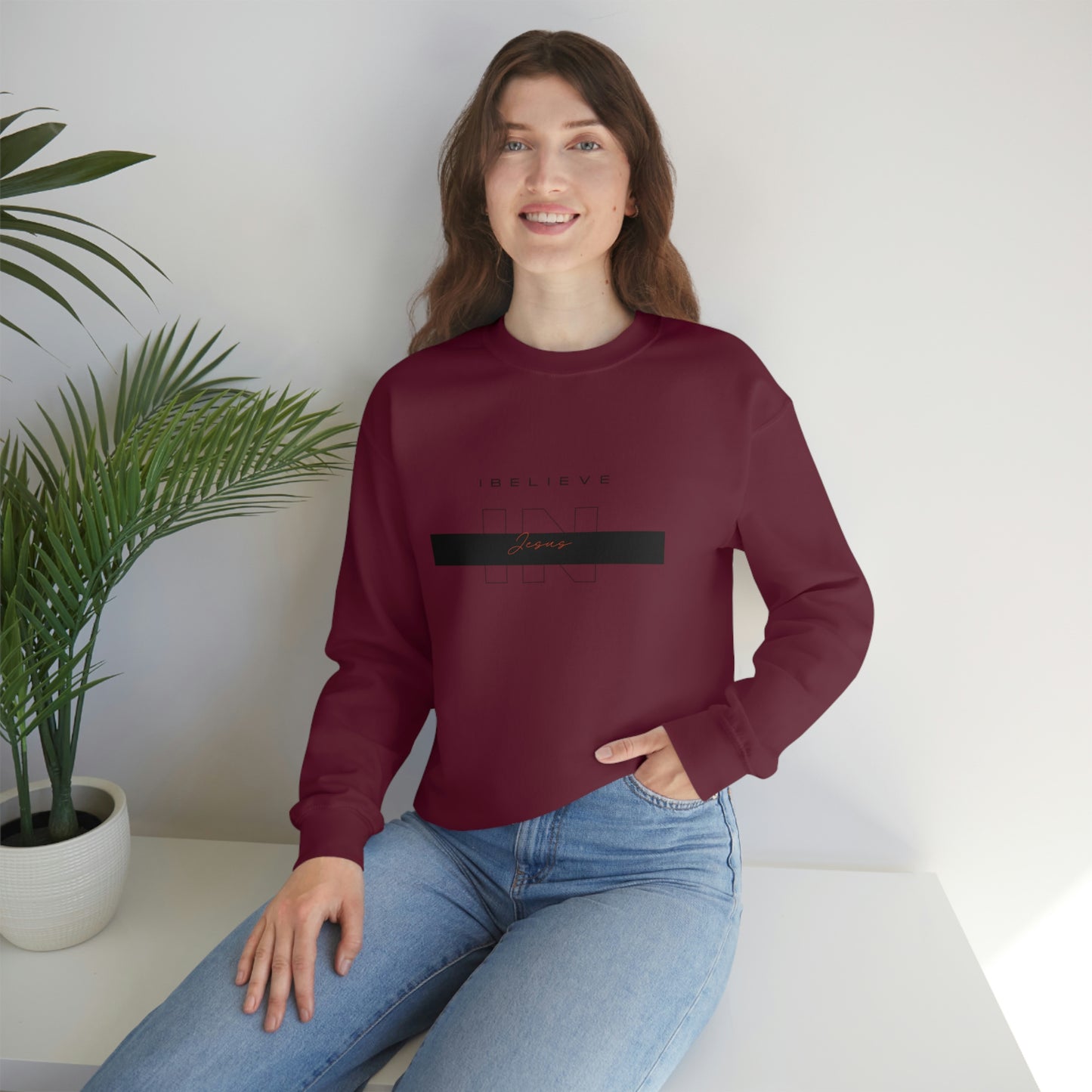 I Believe Unisex Heavy Blend™ Crewneck Sweatshirt