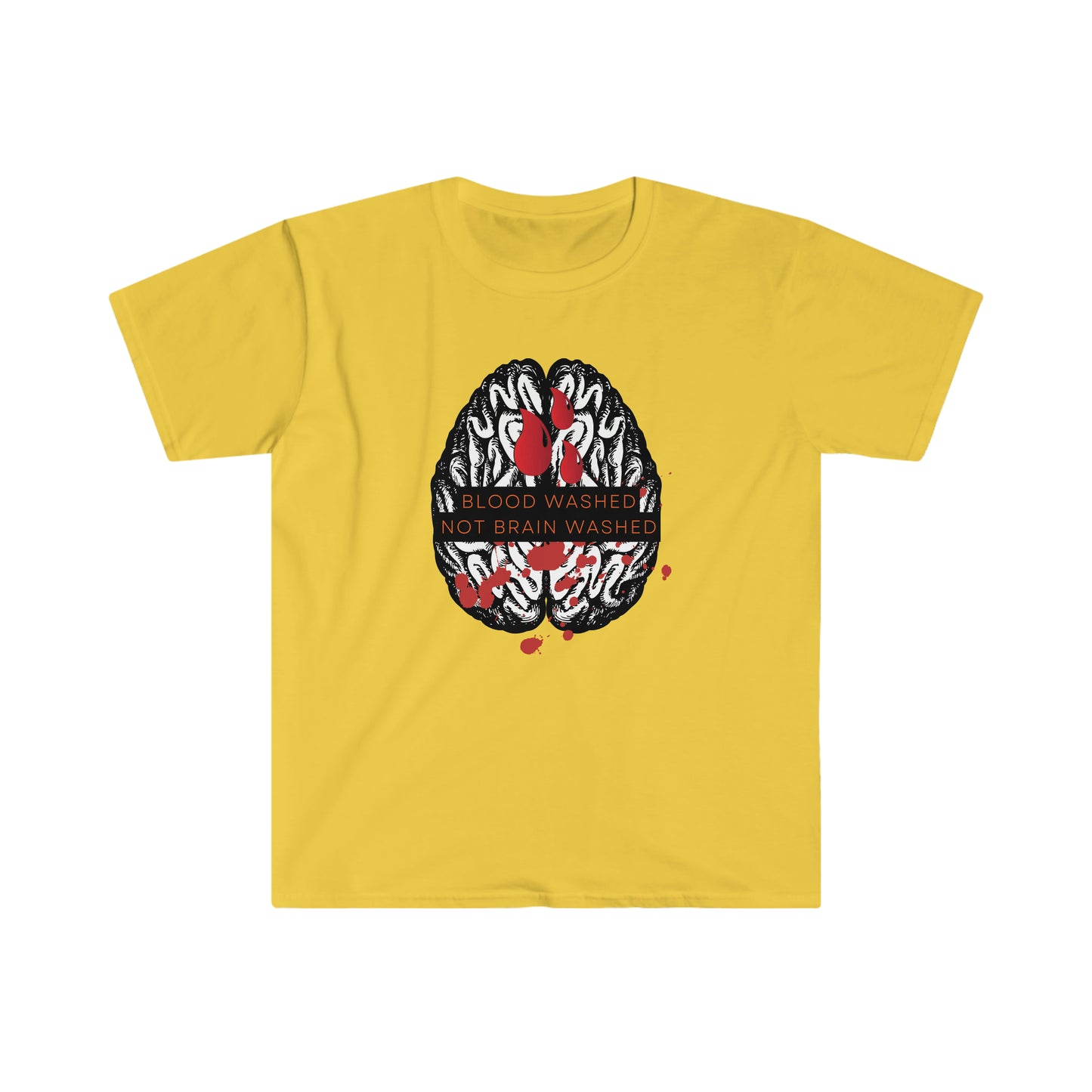 BloodWashed Jesus Tee (Unisex Softstyle )