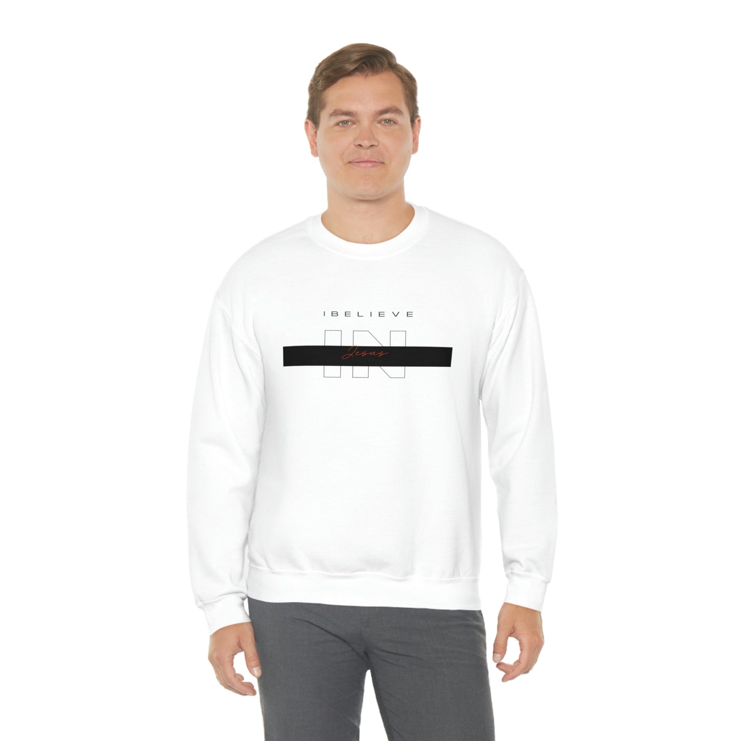 I Believe Unisex Heavy Blend™ Crewneck Sweatshirt
