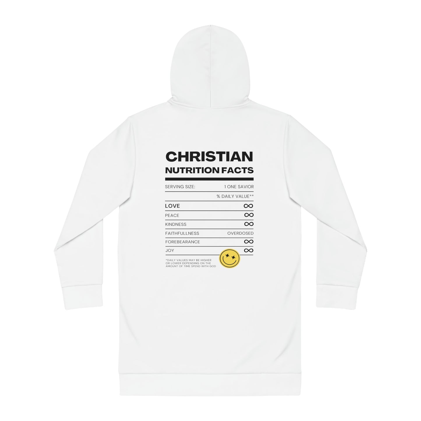 WWJD Women's Hoodie Dress (AOP)