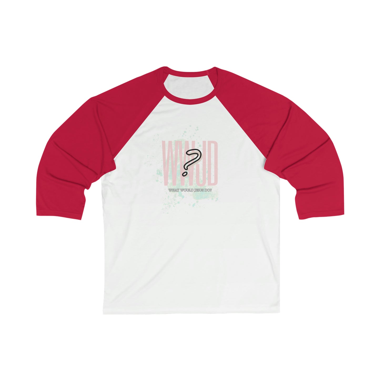 WWJD Unisex 3\4 Sleeve Shirt