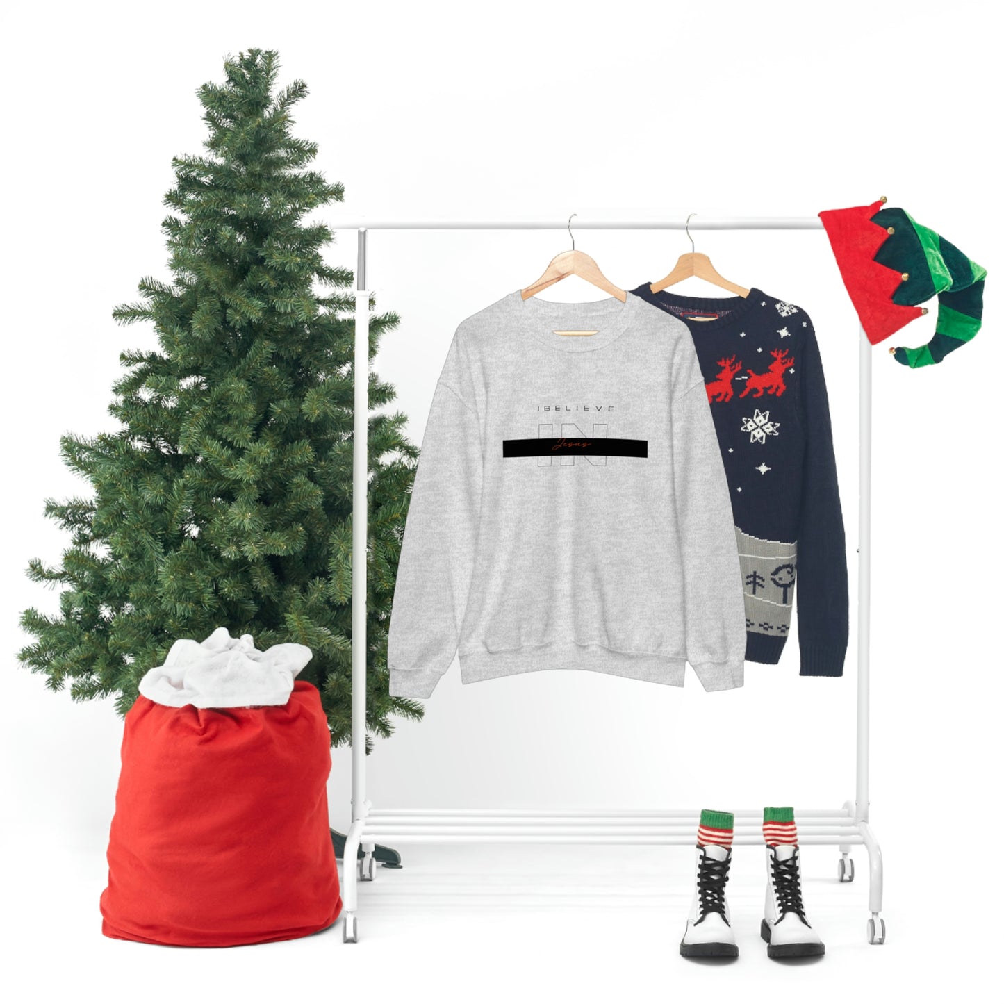 I Believe Unisex Heavy Blend™ Crewneck Sweatshirt