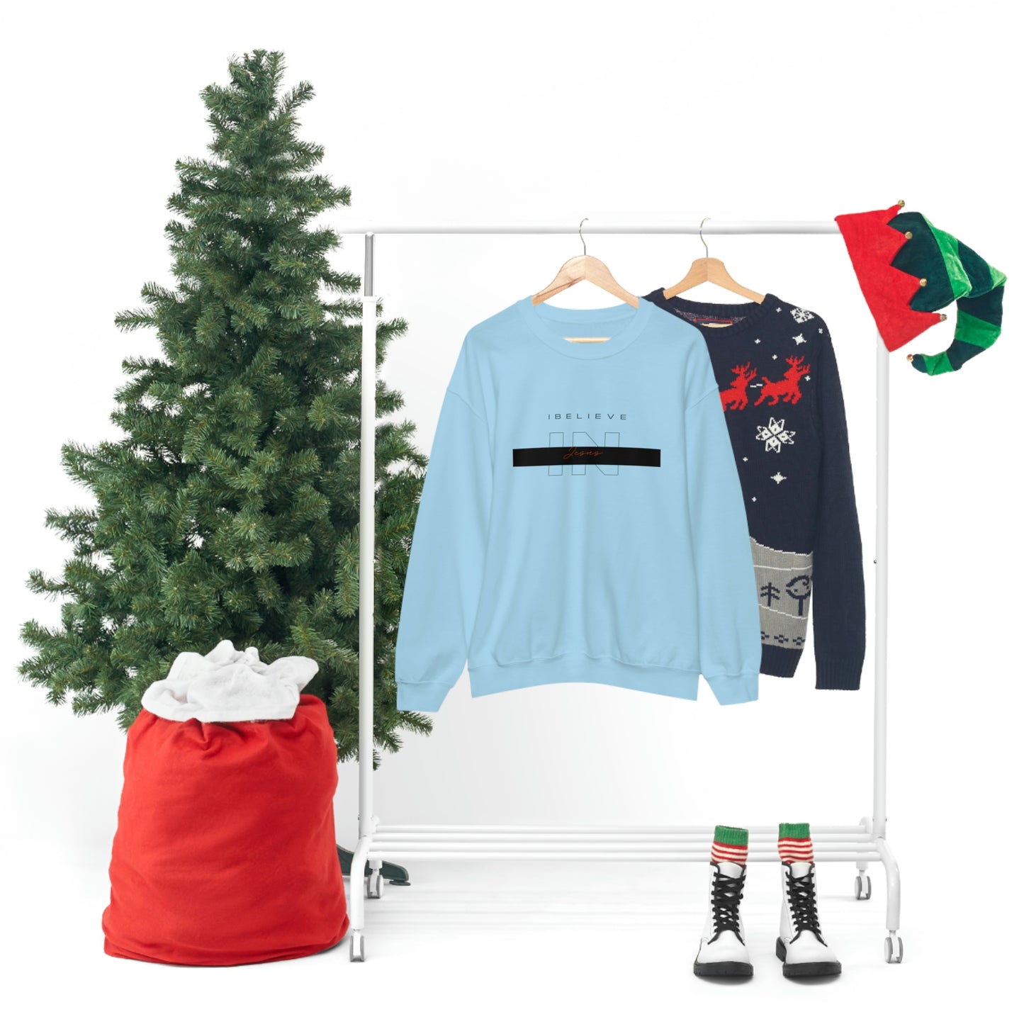 I Believe Unisex Heavy Blend™ Crewneck Sweatshirt
