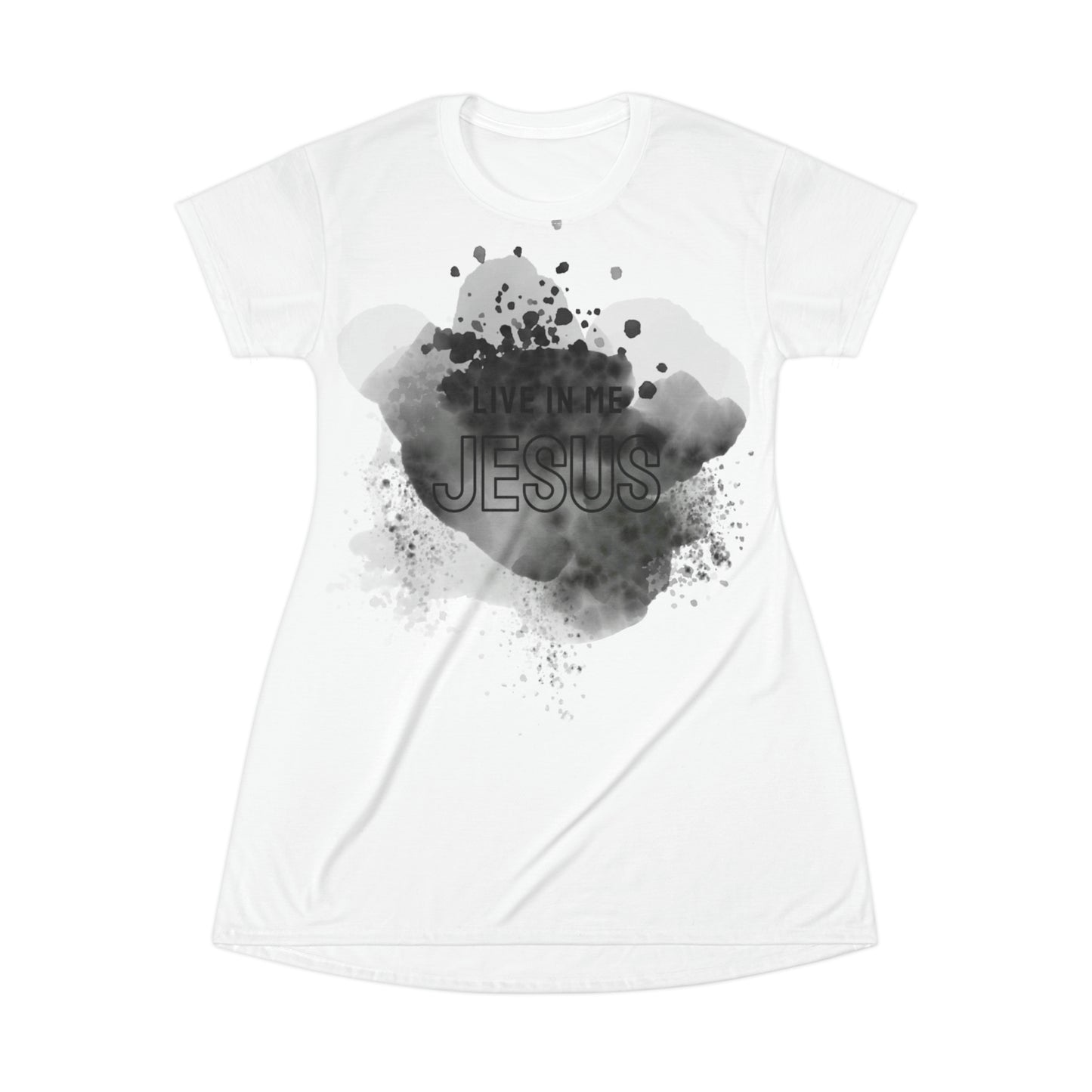Jesus T-Shirt Dress (AOP)
