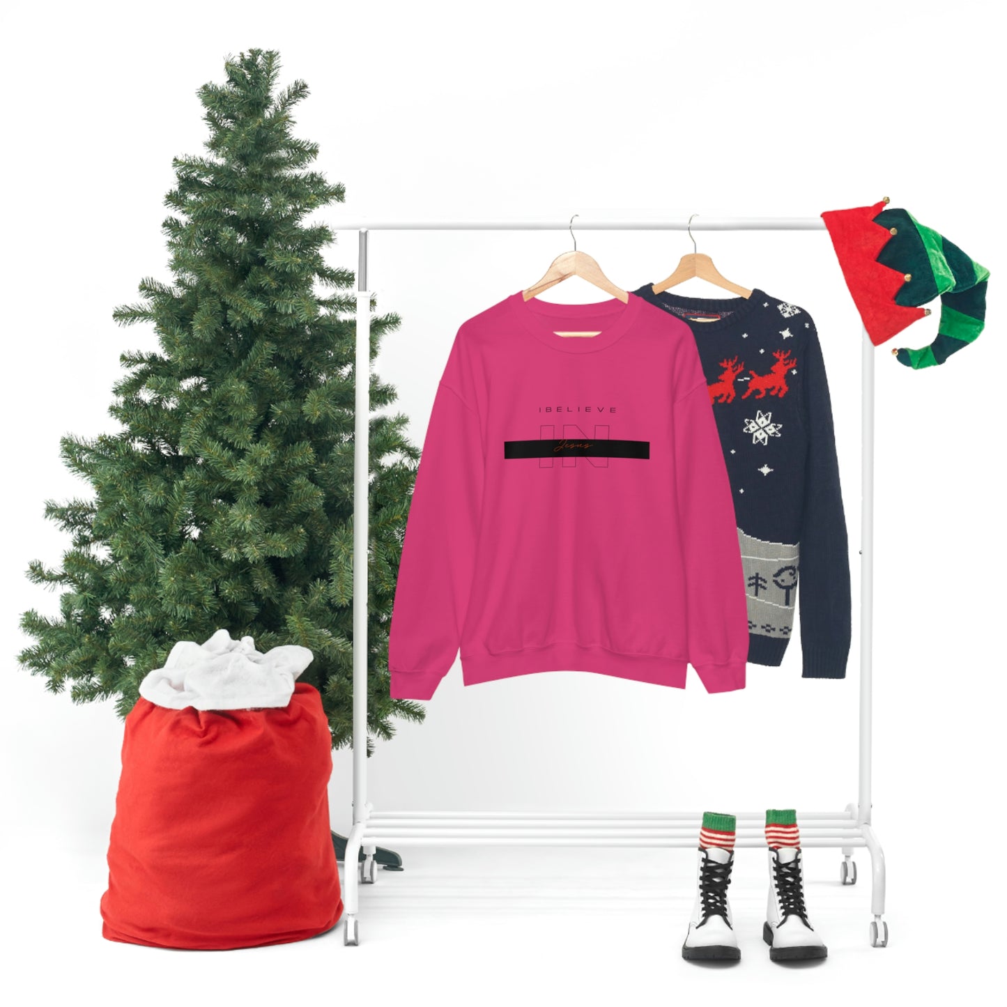 I Believe Unisex Heavy Blend™ Crewneck Sweatshirt