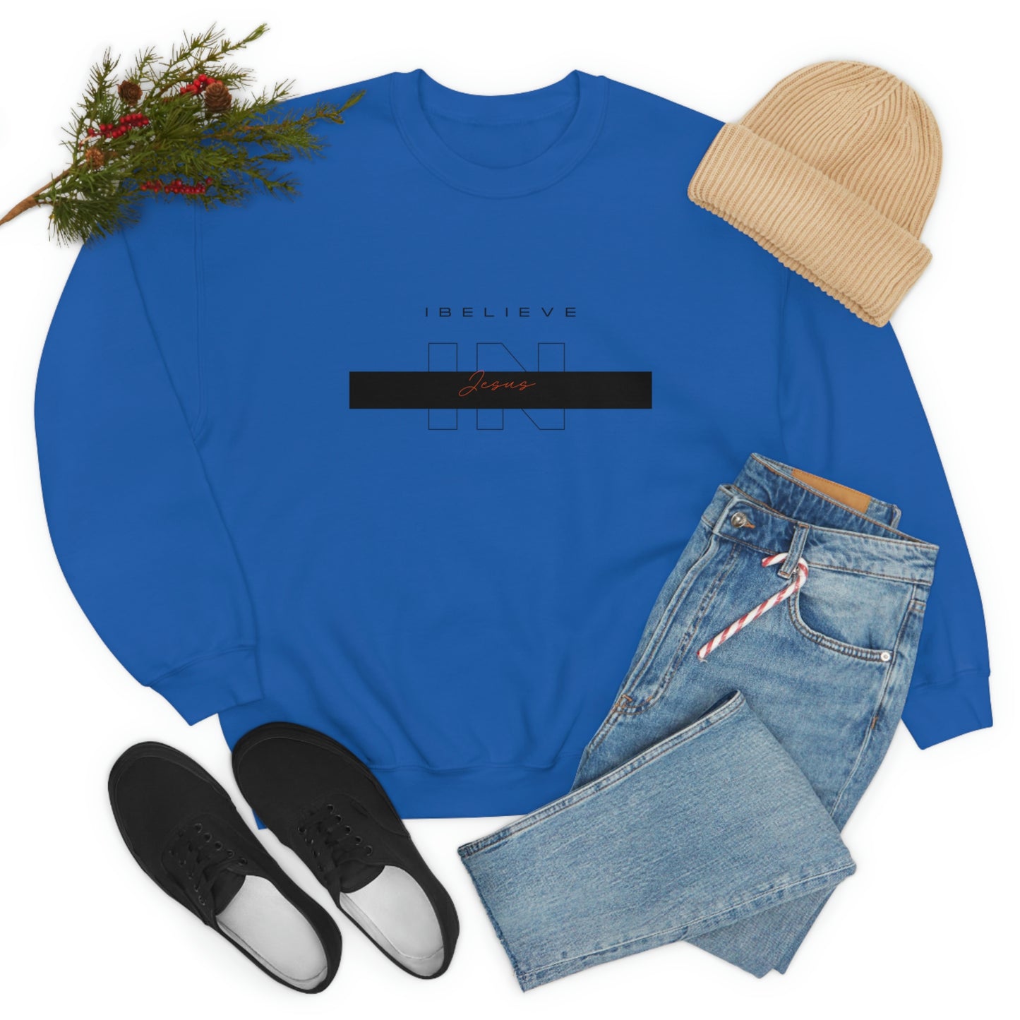 I Believe Unisex Heavy Blend™ Crewneck Sweatshirt
