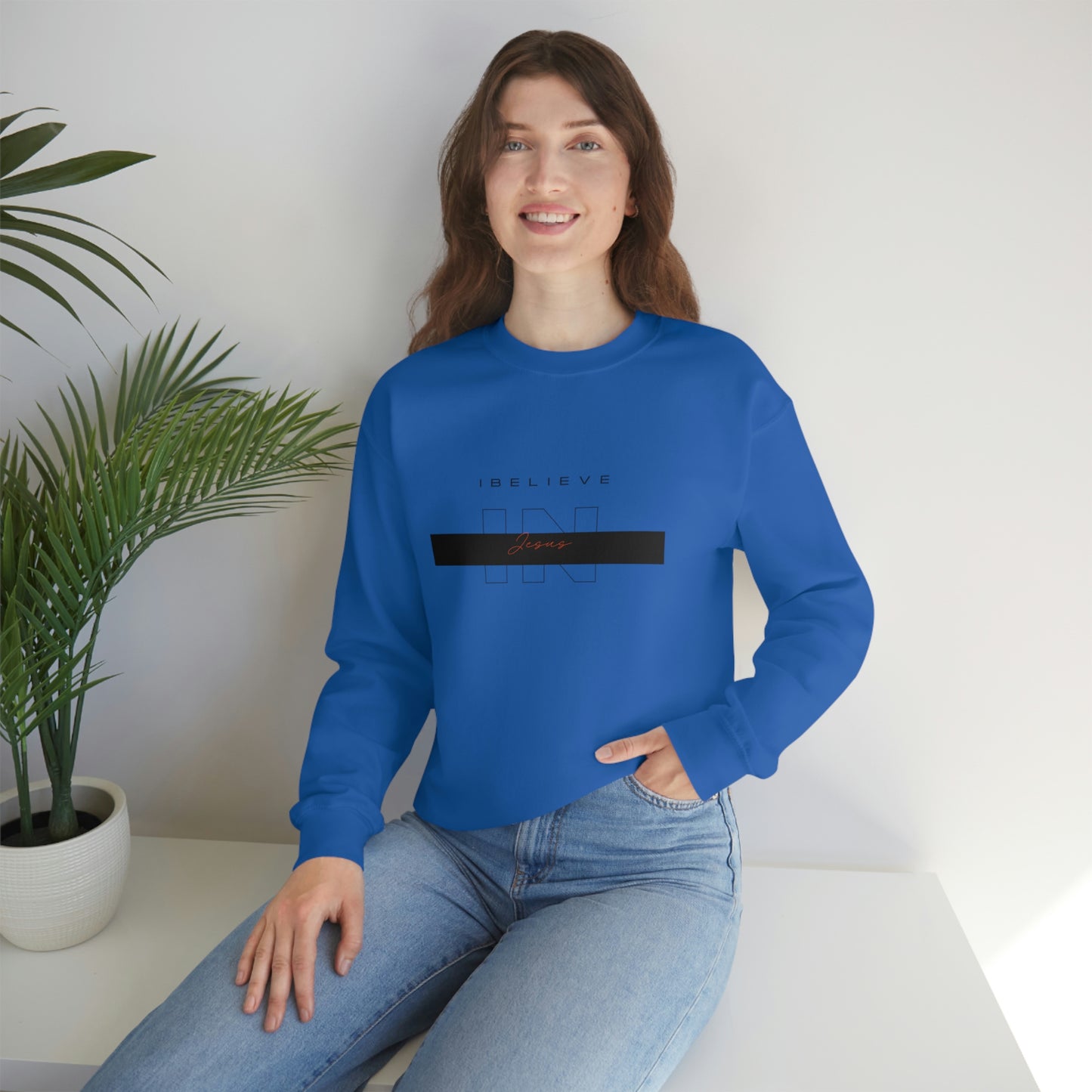 I Believe Unisex Heavy Blend™ Crewneck Sweatshirt