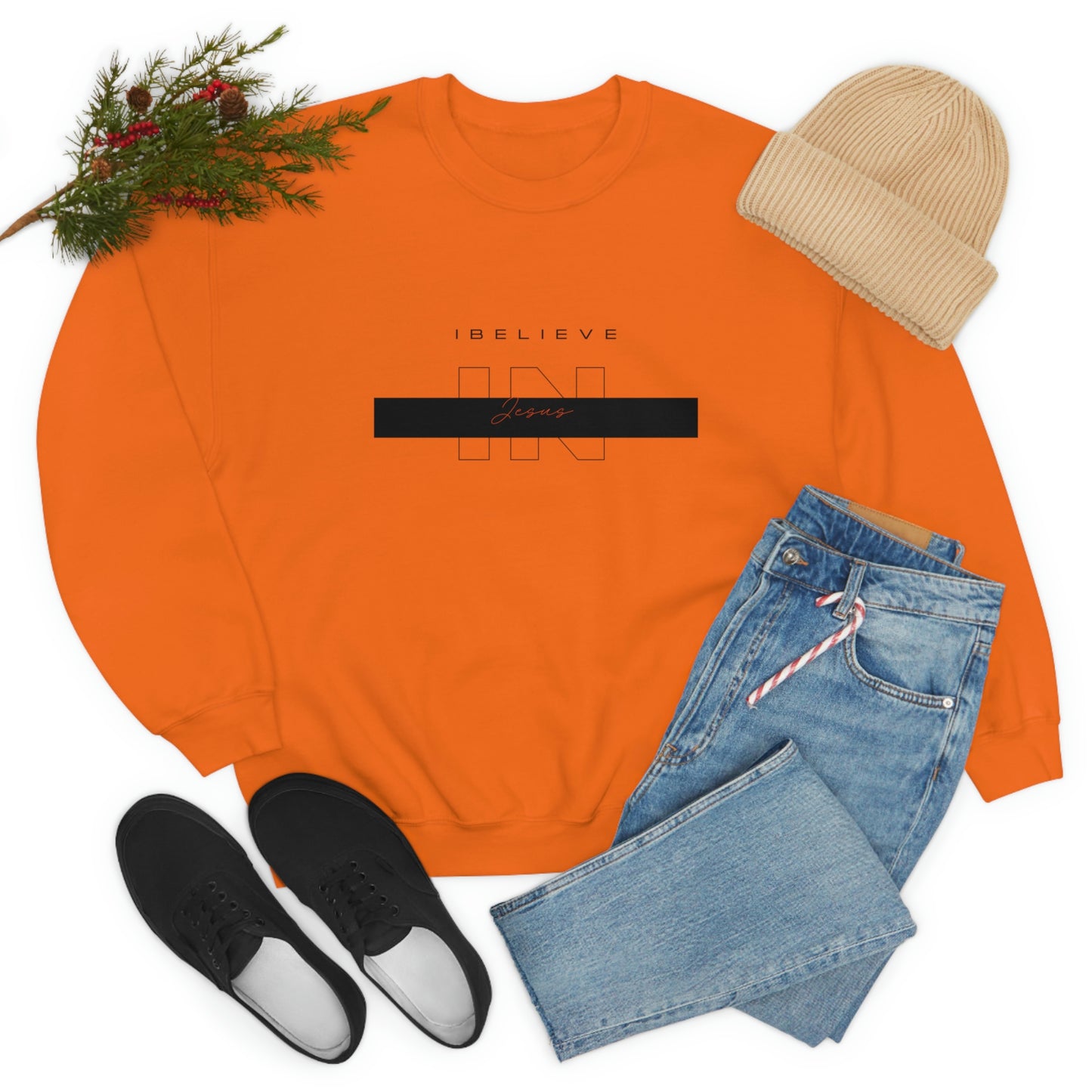I Believe Unisex Heavy Blend™ Crewneck Sweatshirt