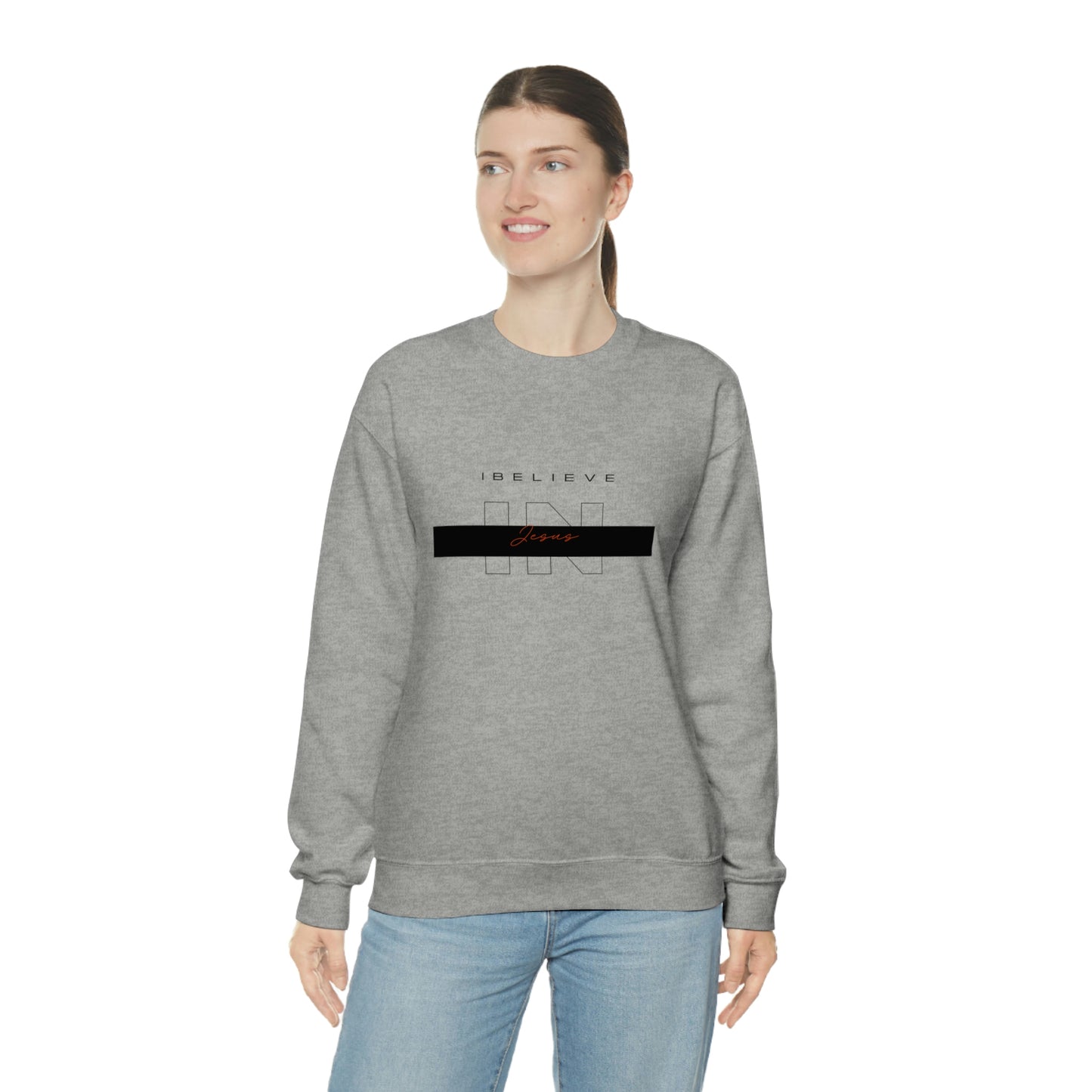 I Believe Unisex Heavy Blend™ Crewneck Sweatshirt