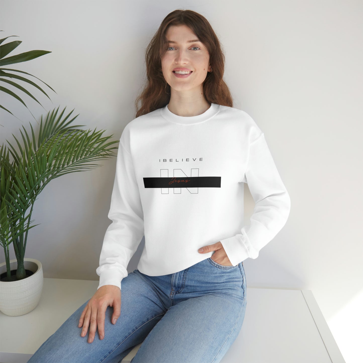 I Believe Unisex Heavy Blend™ Crewneck Sweatshirt